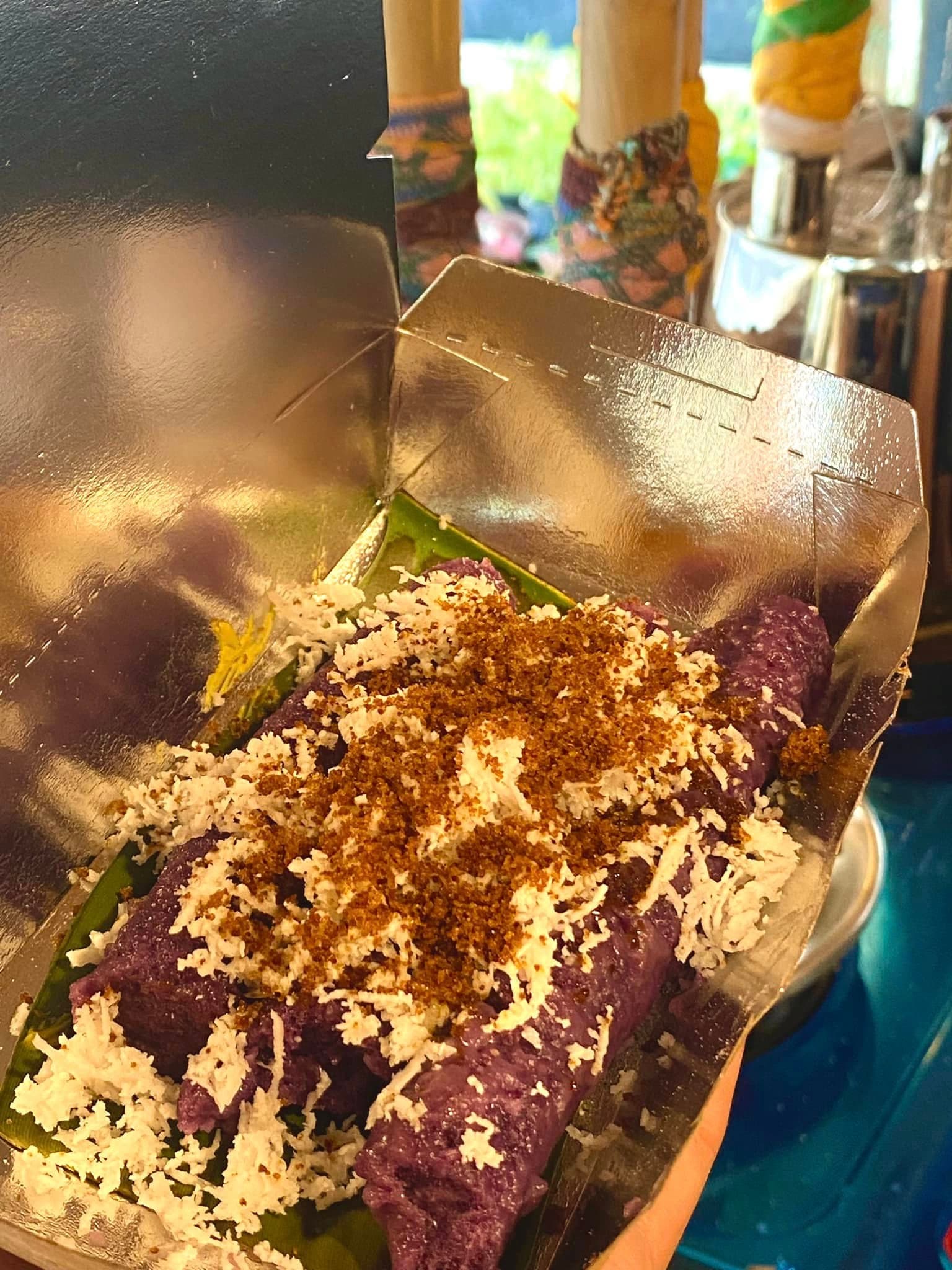 Traditional Puto Bumbong