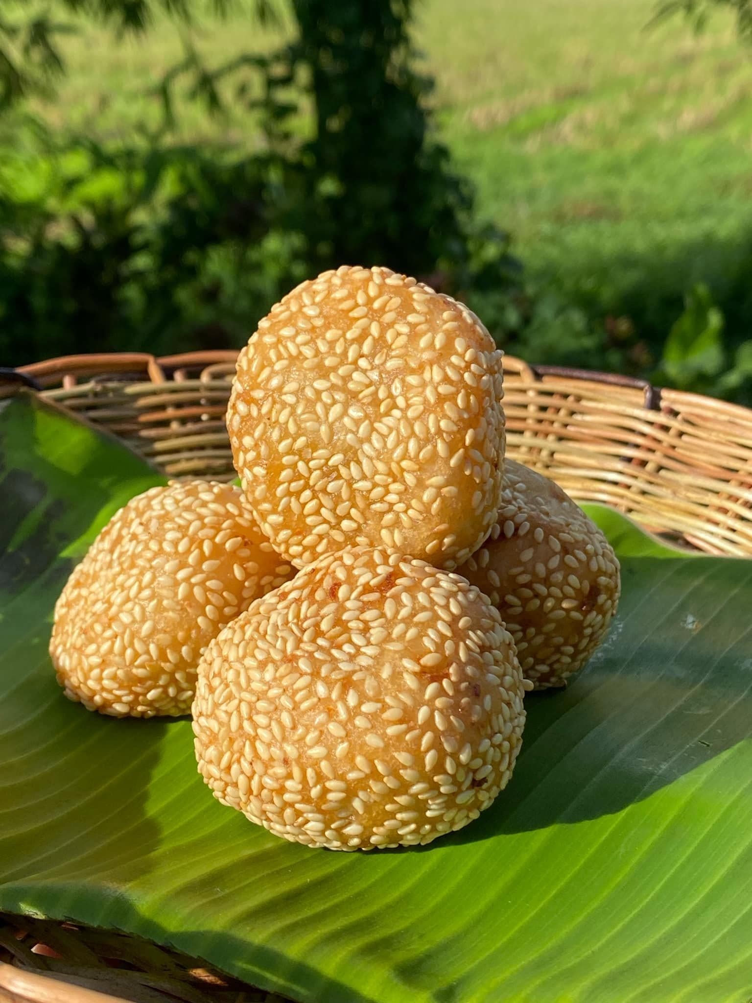Ube Cheese Buchi